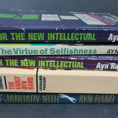 Ayn Rand & Umberto ECO Books