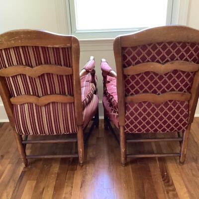 117 Pair of French Style arm chairs 