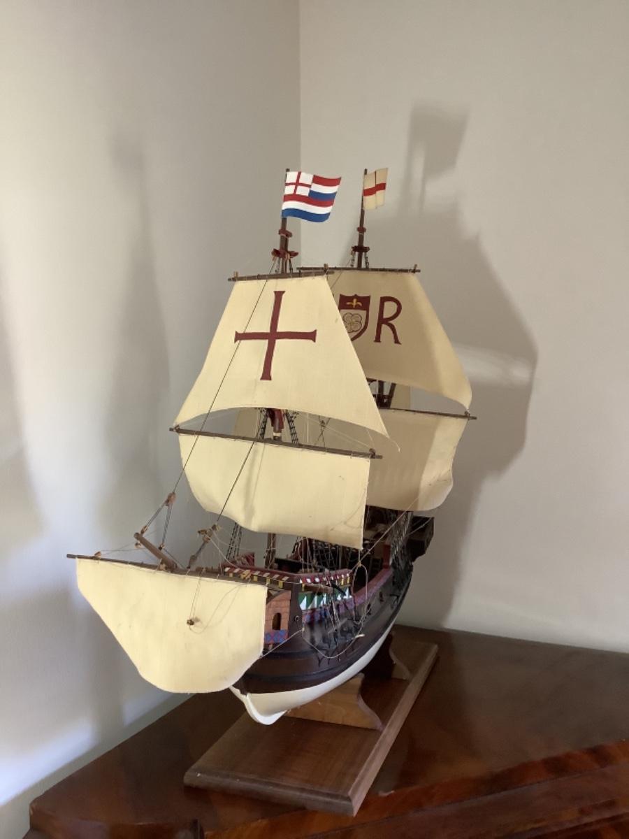 111 Ship Model on Stand