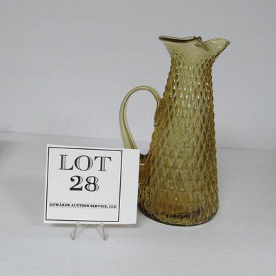MCM Amber Pitcher 