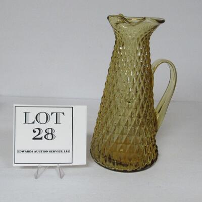 MCM Amber Pitcher 