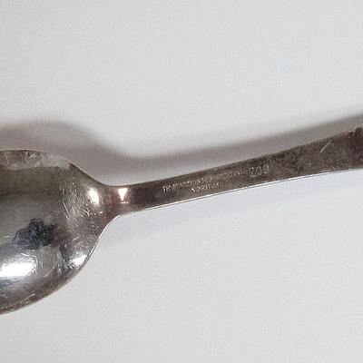 Vintage Marthinsen Norway 200 Sterling Silver Condiment Spoon