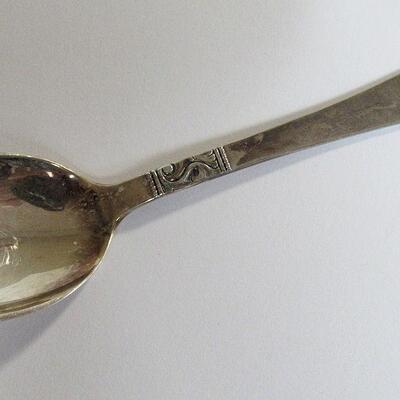 Vintage Marthinsen Norway 200 Sterling Silver Condiment Spoon