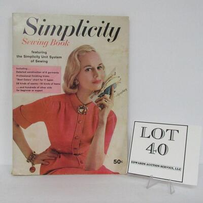 Nice Vintage 1958 Simplicity Sewing Magazine
