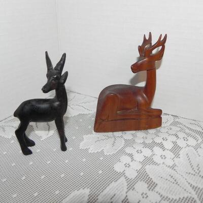 SOLID WOODEN ANIMALS AND FRAMED ART:"EASY KEEPERS" BY JOCELYN LILLPOP