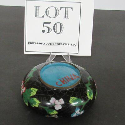 Old Chinese Cloisonne Ashtray