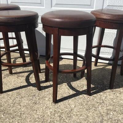 Set of 4 bar stool seats 16 x 26â€h 