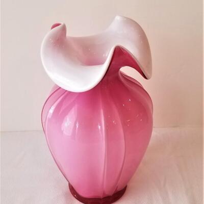 Lot #177  FENTON Vase - very pretty