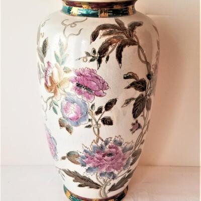 Lot #178  Decorative Asian Style Vase