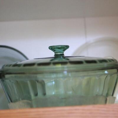 Lot 40 Clear Glass Pyrex & More