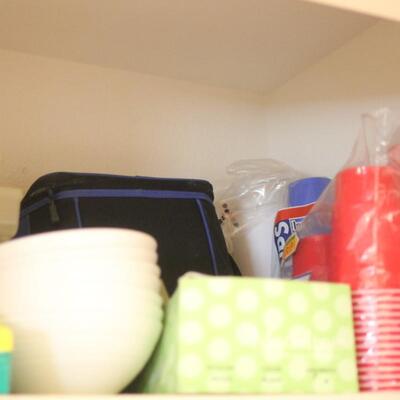 Lot 44 Pantry Plastic Items, Kitchenware & More 