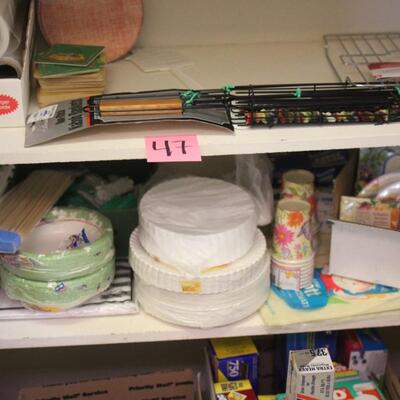 Lot 47 Pantry NEW Paper Products, Foils, Straws, More