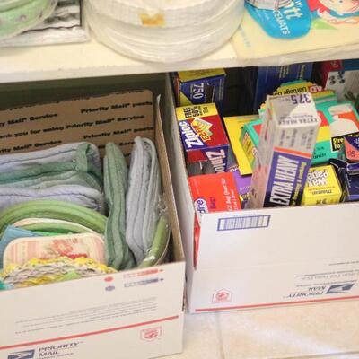 Lot 47 Pantry NEW Paper Products, Foils, Straws, More