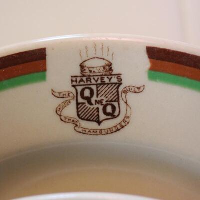 Lot 56 Famous Vintage Restaurant Plates: Harvey's & Frank's Place