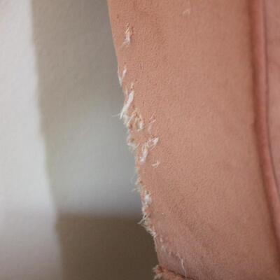 Lot 77 Vintage Pink Wingback Chair 40x26