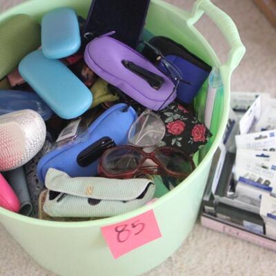 Lot 85 NWT Basket of Glasses (huge lot)