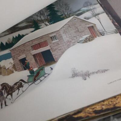 Lot 86 Huge Lot of Assorted Vintage Prints #2