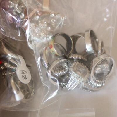 Lot 99 Costume Jewelry Rings 