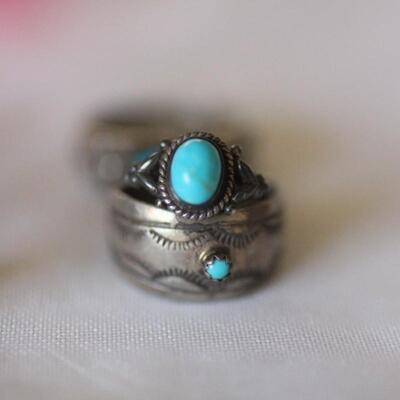 Lot 104 Sterling Silver Rings (most marked)