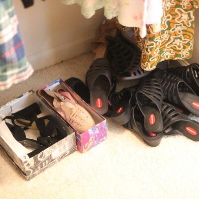 Lot 152 Entire Contents of Master Closet Clothing Purses Shoes
