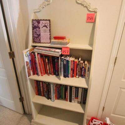 Lot 158 White Bookshelf #2