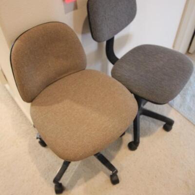 Lot 159 Two Rolling Office Chairs