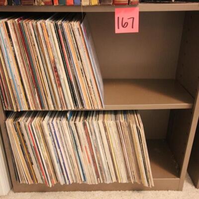 Lot 167 Massive Lot of Vintage Collectible Records #1
