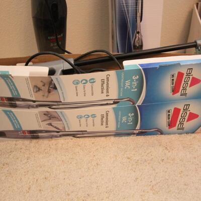 Lot 176 3 Bissell 3-in-1 Vacuums