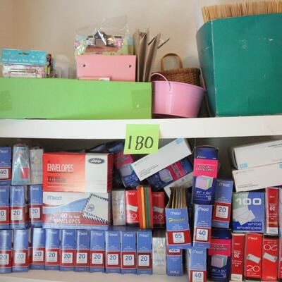 Lot 180 NWT Envelopes, Clip Boards & More