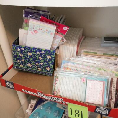 Lot 181 NWT Hooks, Note Pads & More