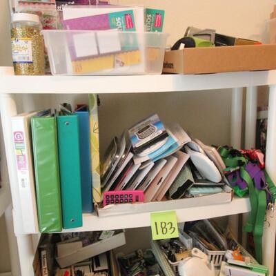 Lot 183 NWT Calculators, Glue, Binders, Key Chains & More