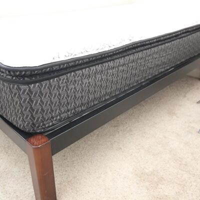 Lot 190 Sit N Sleep Dream Collection Twin Mattress w/ Bed Frame