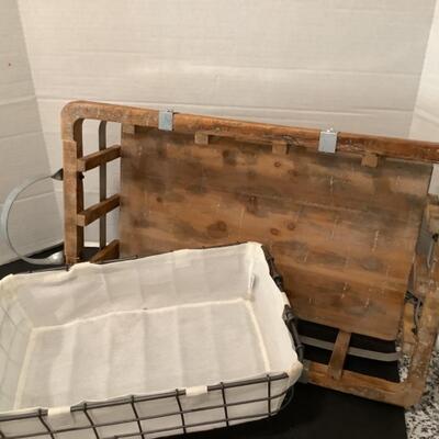 276. Two  Tray/Baskets  