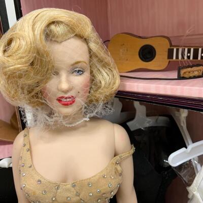 Lot #2 - Marilyn Monroe Vinyl Dolls with Trunk