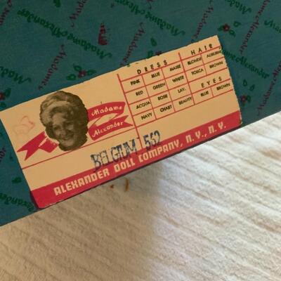 Madame Alexander - Belgium Doll - 562