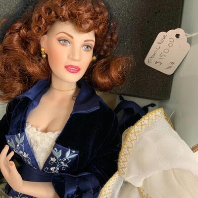#65 Titanic â€œRoseâ€ Doll - Franklin Mint