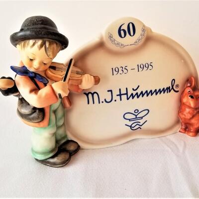 Lot #198  HUMMEL 60th Anniversary sign - 1995