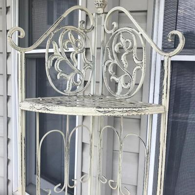 Lot 29:  Antique Plant Stand and More