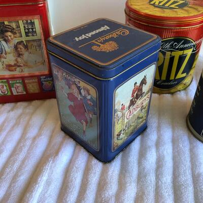 Lot 22 - (5) Salty and Sweet Tins