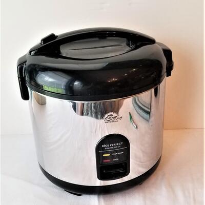 Lot #203  Wolfgang Puck Bistro Collection Rice Cooker