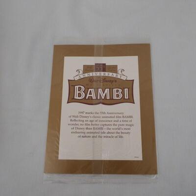 Bambi 55th Anniversary Lithograph