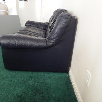 Dark Blue Love Seat