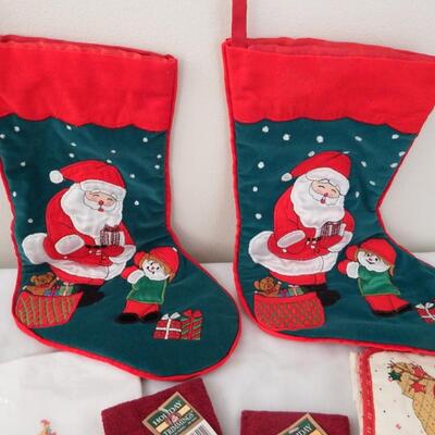 Christmas Towels & Stockings