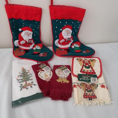 Christmas Towels & Stockings