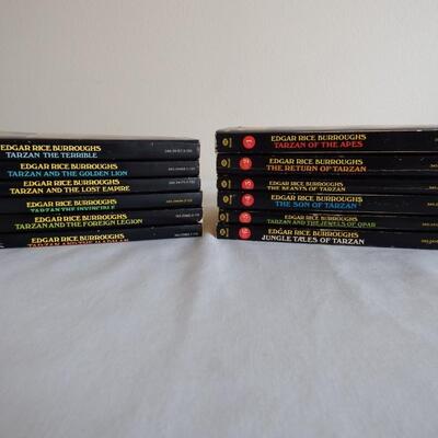 Tarzan Books Black Covers