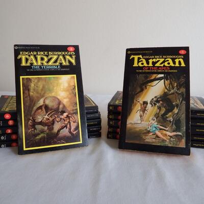 Tarzan Books Black Covers