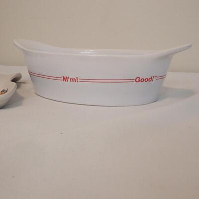 Green Bean Casserole Dish & Spoonrest