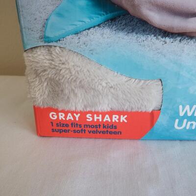 Snuggie Tails Shark Blanket New