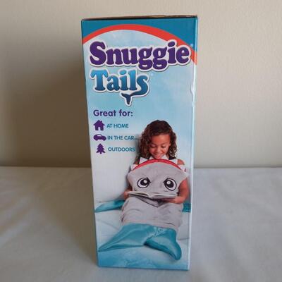 Snuggie Tails Shark Blanket New