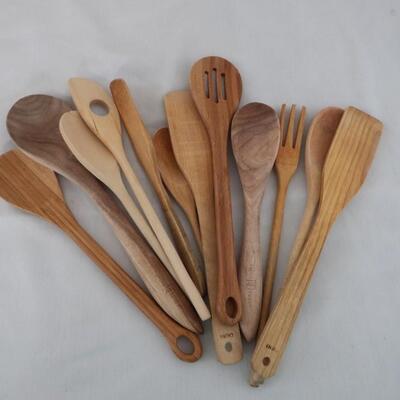 Wooden Spoon Pile